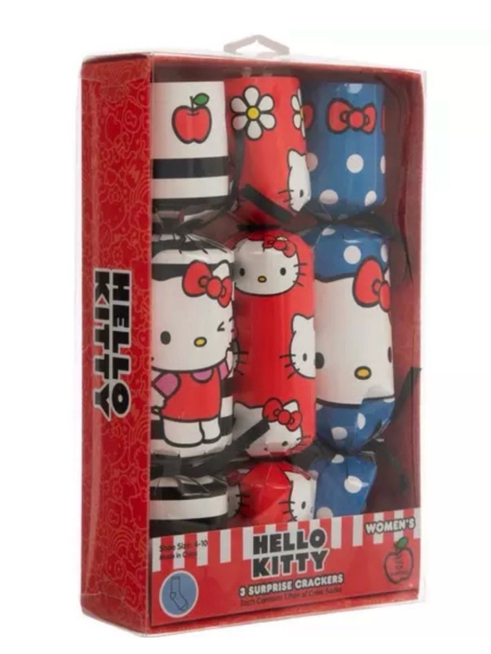Hello Kitty Socks Trio in surprise crackers! - Picture 4 of 6
